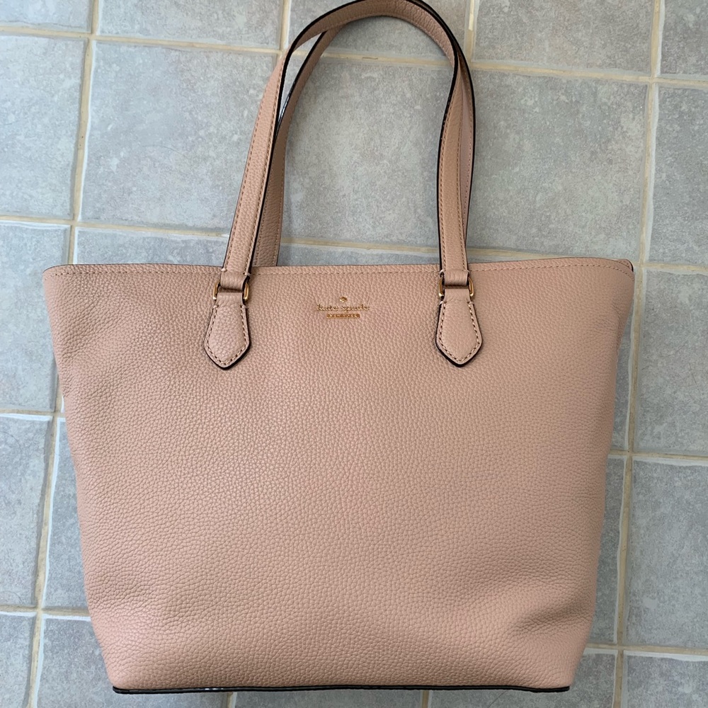 KATE SPADE JACKSON STREET JANA GINGER TEA TOTE BAG - Picture 7 of 8